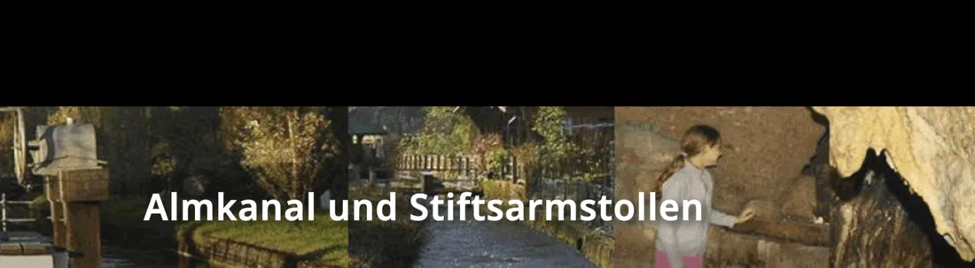Almkanal Stiftsarm 隧道导览(Almabkehr),萨尔茨堡